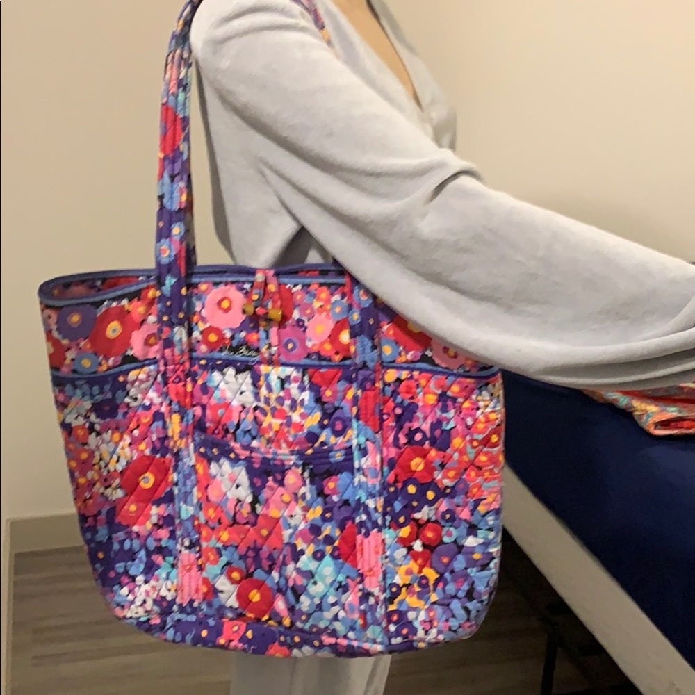 Vera Bradley Large Floral Tote.